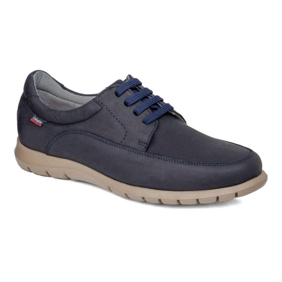 Callaghan 81308 Sun Men\'s Lace Up Shoes Navy | GHRXUF