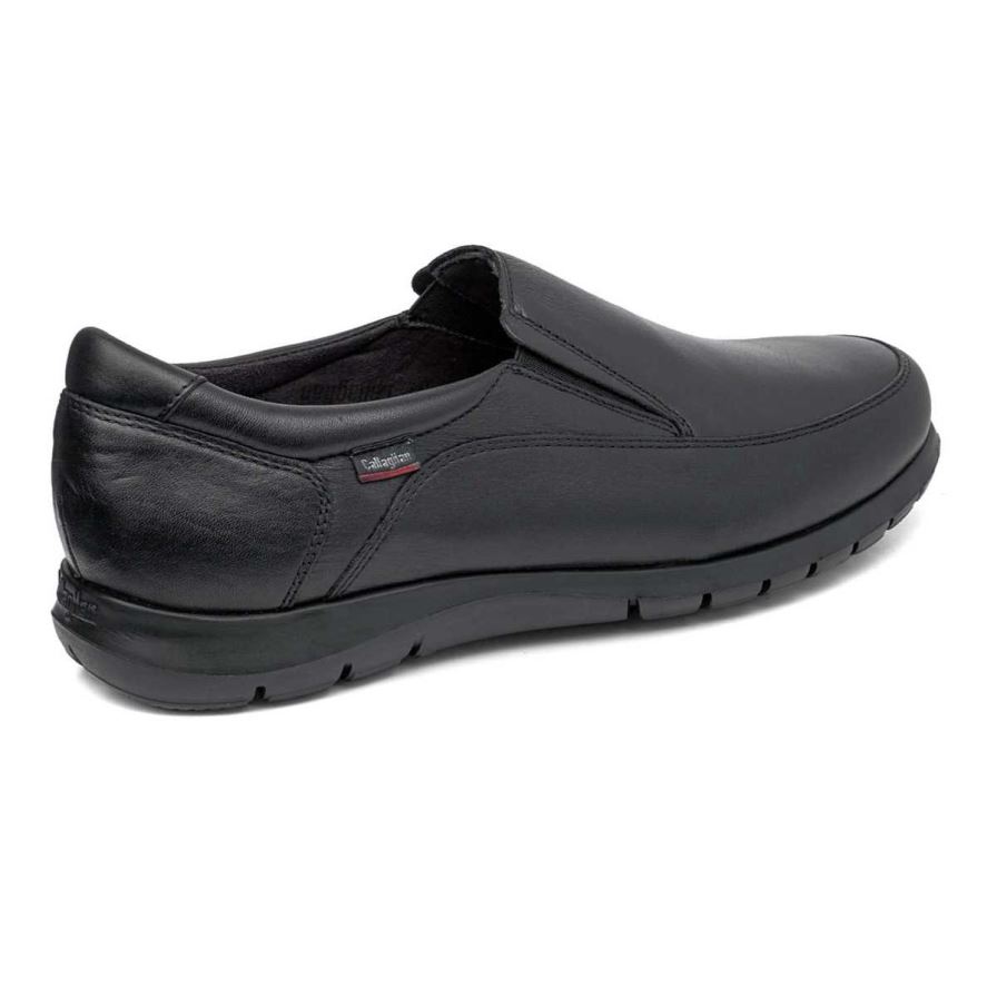 Callaghan 81311 Sun Men's Loafers Black | CXELWJ