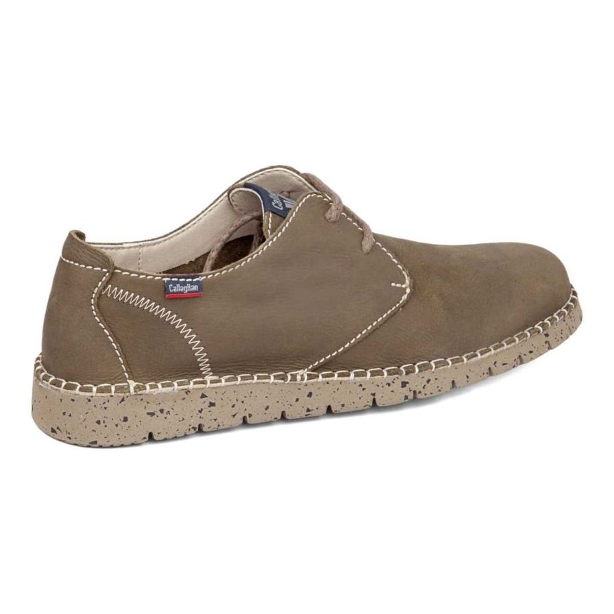 Callaghan 84702 Abiatar Men's Lace Up Shoes Olive | OVALQN