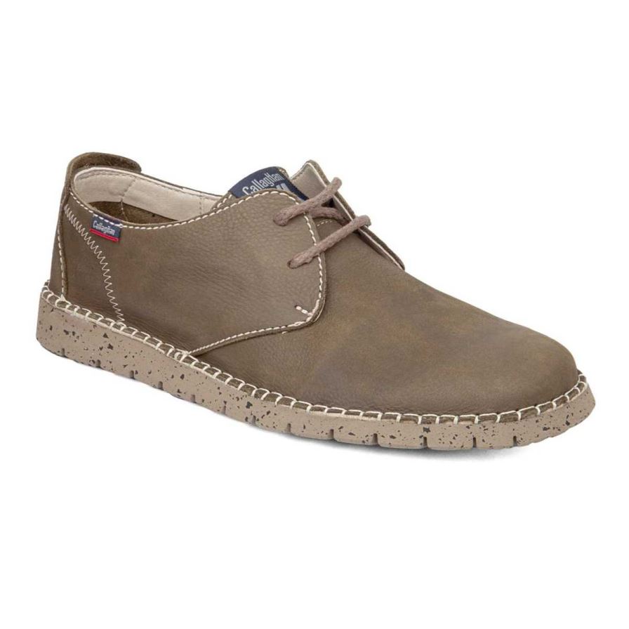 Callaghan 84702 Abiatar Men\'s Lace Up Shoes Olive | OVALQN