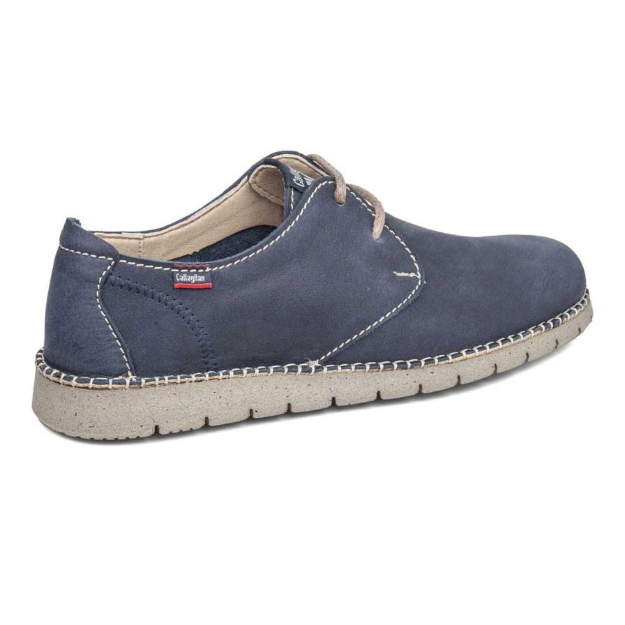 Callaghan 84702 Abiatar Men's Lace Up Shoes Navy | PWYCFM