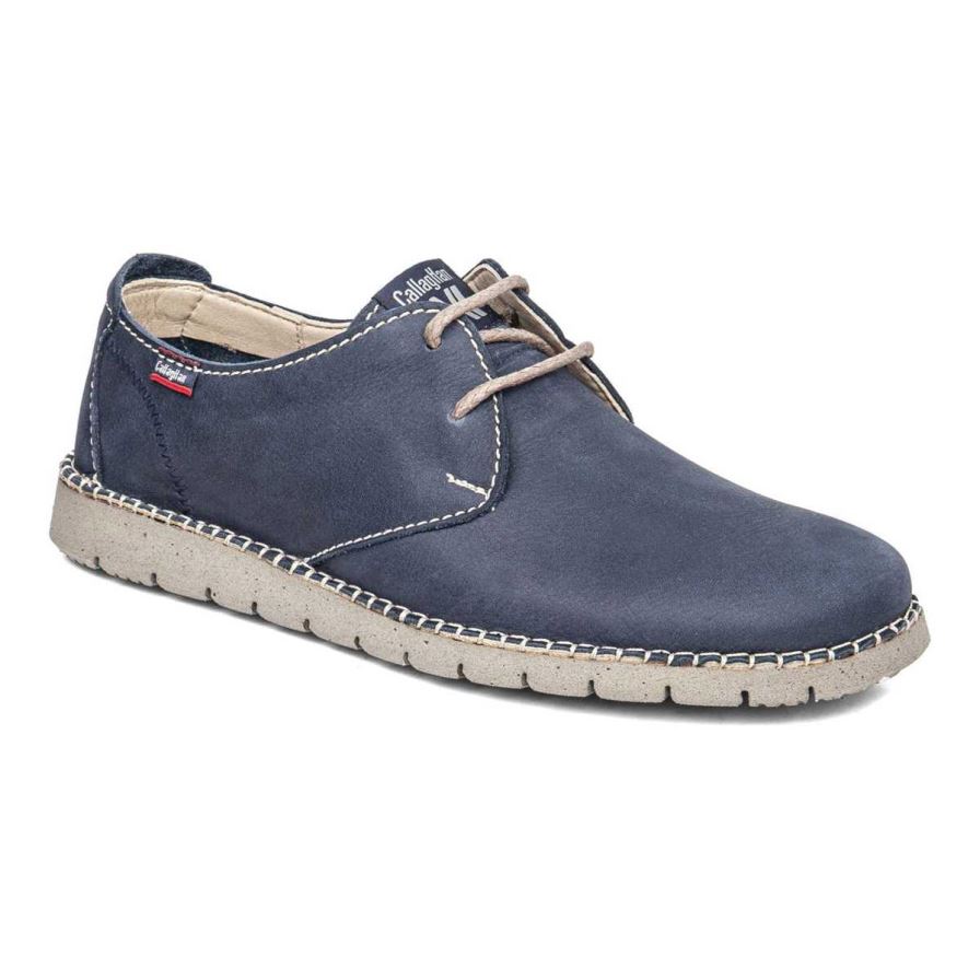 Callaghan 84702 Abiatar Men\'s Lace Up Shoes Navy | PWYCFM