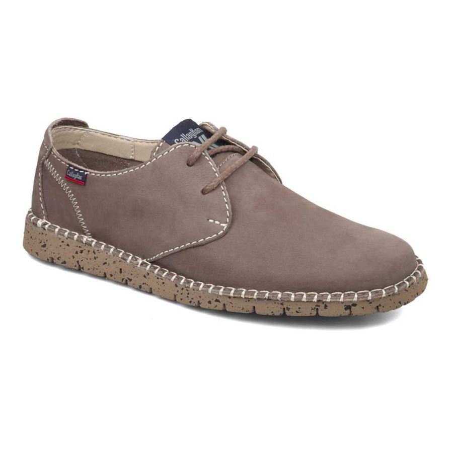 Callaghan 84702 Abiatar Men\'s Lace Up Shoes Beige | SHKRBN