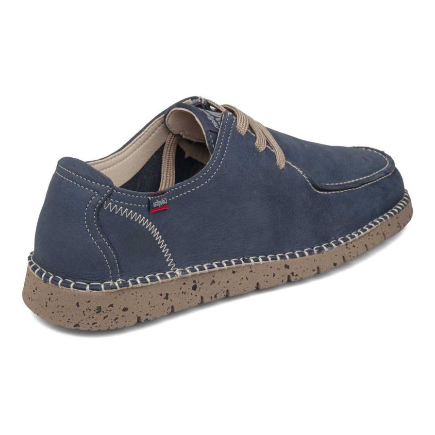 Callaghan 84711 Abiatar Men's Lace Up Shoes Navy | UMVEWD
