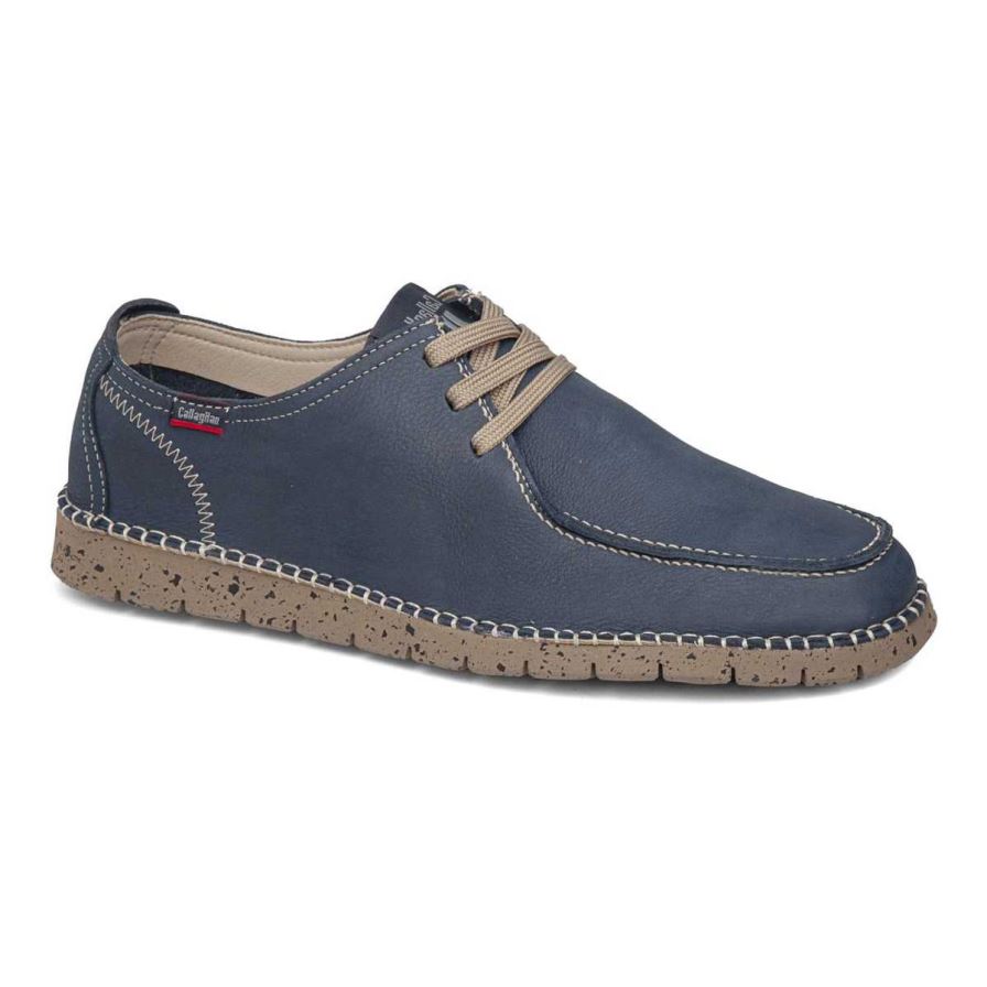 Callaghan 84711 Abiatar Men\'s Lace Up Shoes Navy | UMVEWD