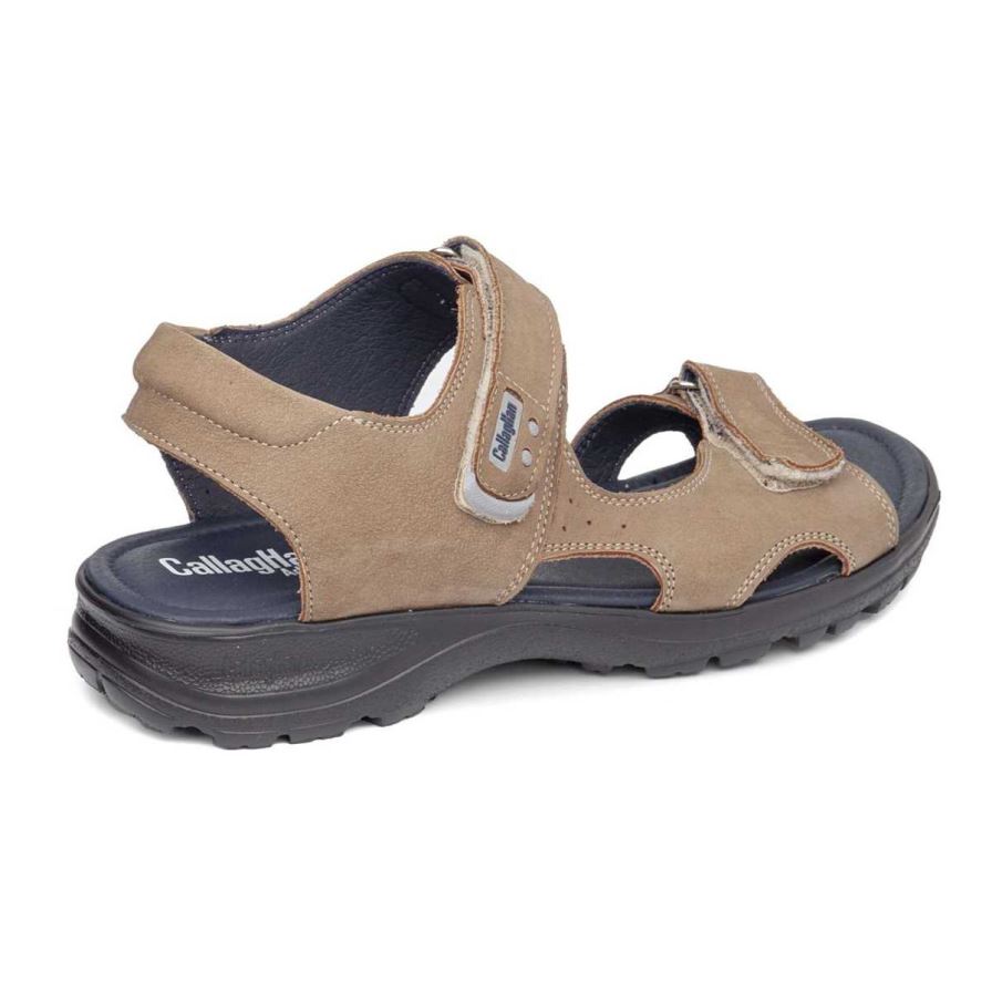 Callaghan 86103 Sinatra Men's Sandals Beige | XKFVYG