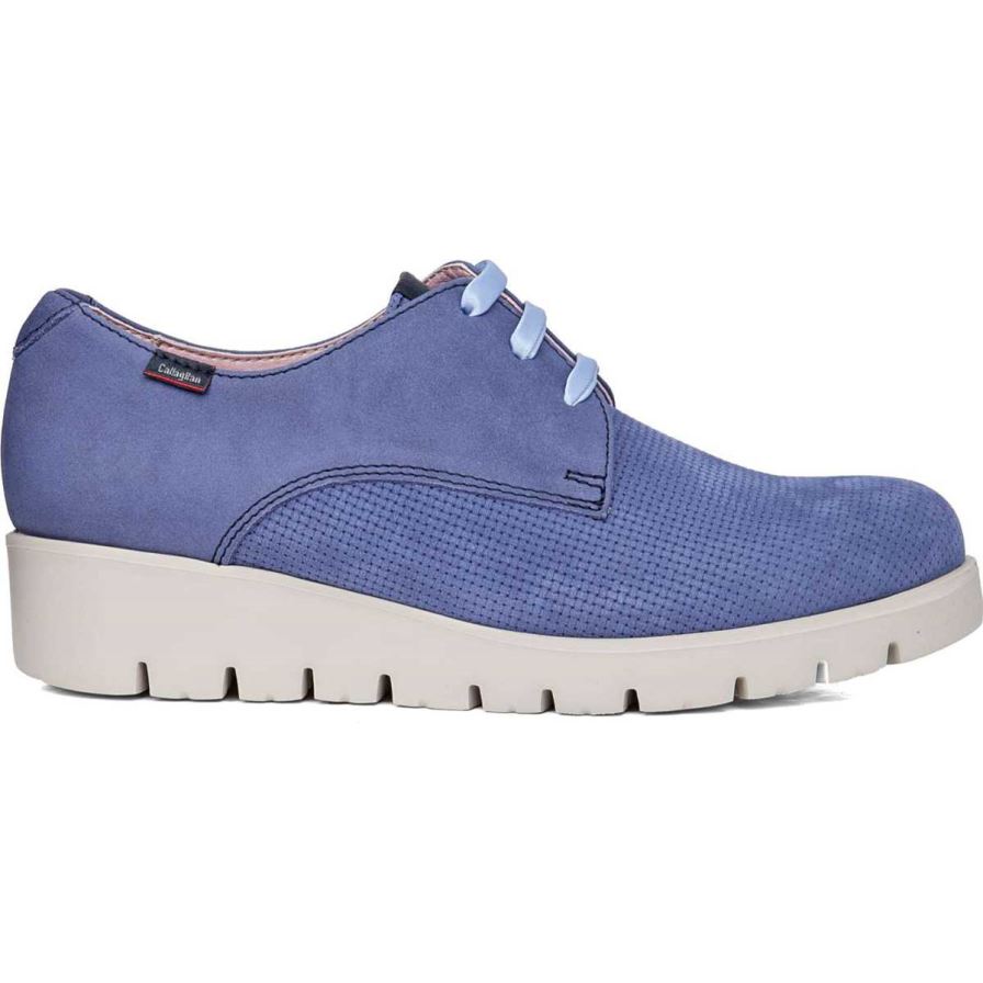 Callaghan 89824 Haman Women's Platform Shoes Blue | NSILUB