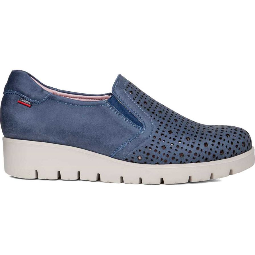 Callaghan 89863 Haman Women's Platform Shoes Navy | FCTHIR