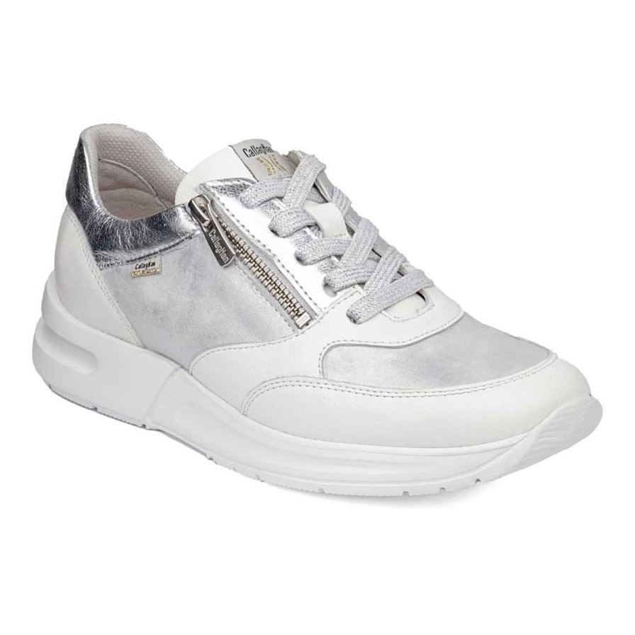 Callaghan 92121 Dorcas S.I.L Women\'s Sneakers Silver | GYKRZT