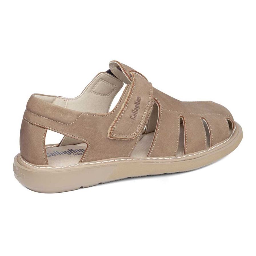 Callaghan 92311 Leban Men's Sandals Beige | MHZAIF