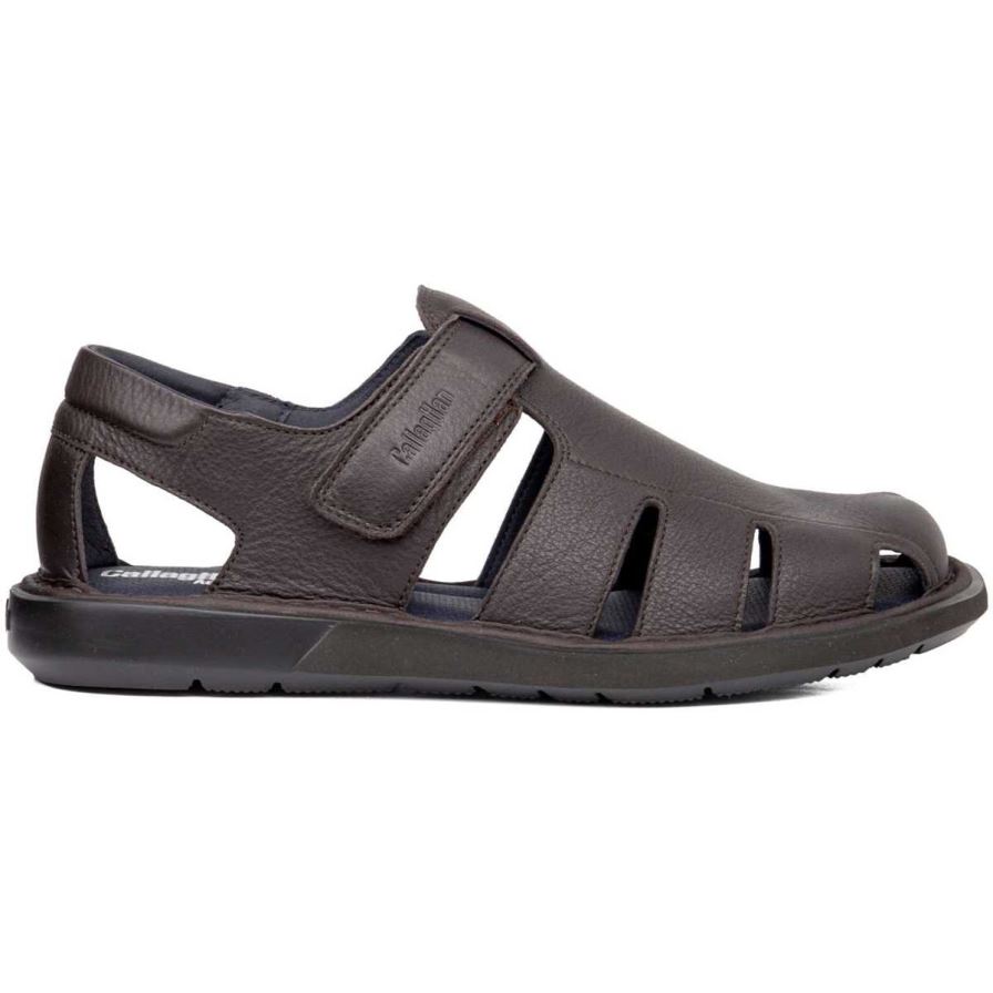 Callaghan 92311 Leban Men's Sandals Chocolate | TFXLHZ