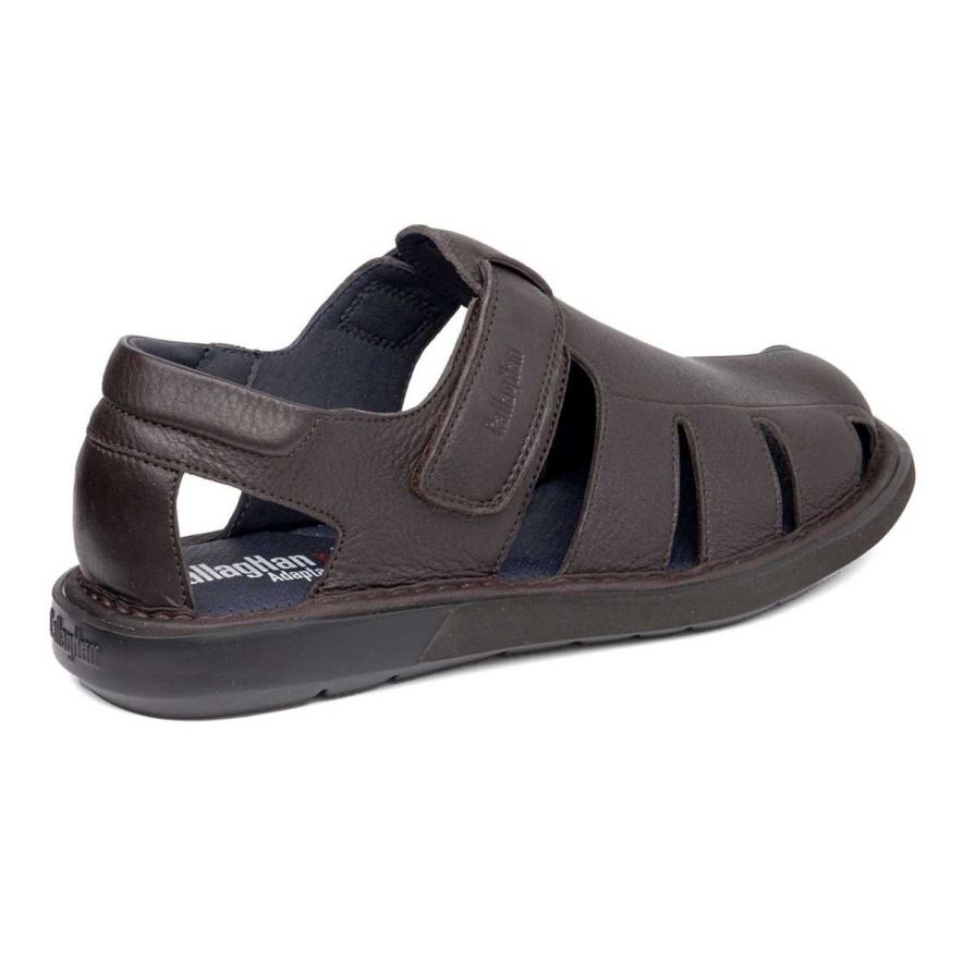 Callaghan 92311 Leban Men's Sandals Chocolate | TFXLHZ